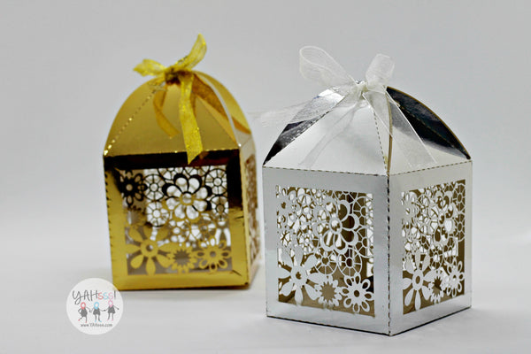 Flower Power Party Favor Box